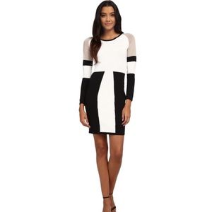 Women’s Calvin Klein Color Block Sweater Dress